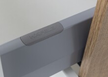 Seitenschrank >Manchester< (B/H/T: 30x180x35 cm) in wotaneiche aus MDF