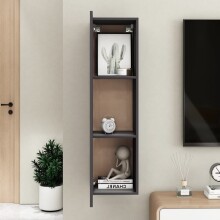 TV-Board >Irxleben-I< (B/H/T: 30x110x30 cm) in Grau - 30x110x30cm (BxHxT)