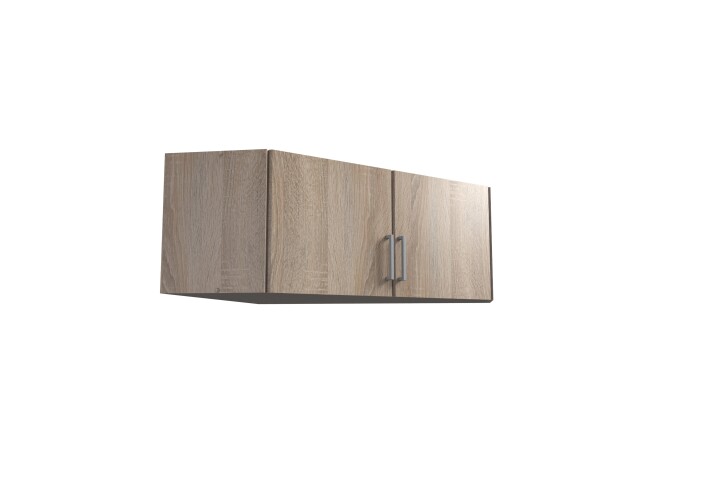 Schrankaufsatz >Click< (B/H/T: 95x40x95 cm) in Eiche-Sägerau-Nachbildung