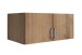 Schrankaufsatz >Click< (B/H/T: 90x40x58 cm) in Plankeneiche-Nachbildung