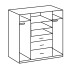 Kleiderschrank >Click< (B/H/T: 180x198x58 cm) in Plankeneiche-Nachbildung