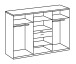 Kleiderschrank >Odessa< (B/H/T: 270x208x58 cm) in Plankeneiche-Nachbildung