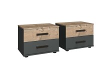 Nachtkommode >Malmö< (B/H/T: 104x40x38 cm) in...