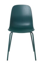 Stuhl >WHITBY< (4er Set) (B/H/T: 48x84x50 cm) in Petrol aus Petrol - 48x84x50cm (BxHxT)