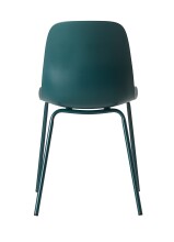 Stuhl >WHITBY< (4er Set) (B/H/T: 48x84x50 cm) in Petrol aus Petrol - 48x84x50cm (BxHxT)