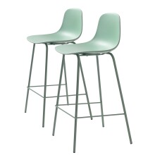 Barhocker >WHITBY< (2er Set) (B/H/T: 47x93x48 cm)...