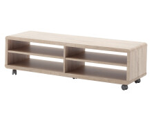 TV-Board >Jeffrey< in Eiche sägerau aus MDF -...