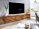 Lowboard >Naihati< (B/H/T: 160x25x35 cm) in Braun - 160x25x35 (BxHxT)