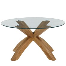 Couchtisch >BISIRA< (BxHxT: 80x40x80 cm) in holzfarben - 80x40x80 (BxHxT)
