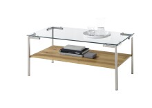 Couchtisch >GLASGOW< (BxHxT: 110x46x60 cm) in holzfarben - 110x46x60 (BxHxT)