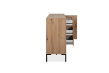 Sideboard >Korsika< (BxHxT: 170x87x40 cm) in Dekor Artisan Oak