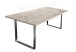Esstisch >Steel< (BxHxT: 200x76x100 cm) in sandeiche - 200x76x100cm (BxHxT)