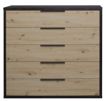 Kommode >Clyde< (BxHxT: 122x110x45 cm) in flamed...