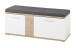 Schuhbank >SIGNO II< (BxHxT: 120x50x38 cm) in Artisan/Weiß - 120x50x38 (BxHxT)