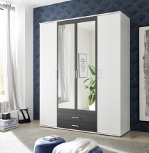 Kleiderschrank >Hanau< (BxHxT: 160x196x54 cm) in...