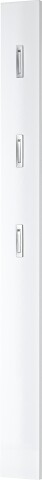 Garderobenpaneel >M-397< (BxHxT: 15x170x3 cm) in weiss - 15x170x3 (BxHxT)