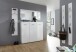 Sideboard >M-402< (BxHxT: 134x120x36 cm) in weiss - 134x120x36cm (BxHxT)