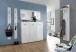 Sideboard >M-402< (BxHxT: 134x120x36 cm) in weiss - 134x120x36cm (BxHxT)