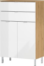 Kommode >M-415< (BxHxT: 60x97x34 cm) in hellbraun |...