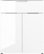 Kommode >M-404< (BxHxT: 83x102x42 cm) in weiss - 83x102x42cm (BxHxT)