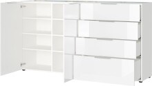 Sideboard >M-404< (BxHxT: 184x102x42 cm) in weiss -...