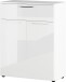Kommode >M-403< (BxHxT: 84x107x40 cm) in weiss - 84x107x40cm (BxHxT)