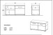 Schuhbank >M-407< (BxHxT: 96x51x40 cm) in weiss | braun - 96x51x40cm (BxHxT)