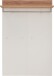Garderobenpaneel >M-407< (BxHxT: 96x147x29 cm) in weiss | braun