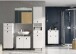 Kommode >M-417< (BxHxT: 39x119x35 cm) in weiss - 39x119x35cm (BxHxT)