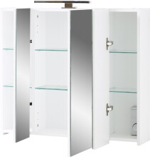 Spiegelschrank >M-391< (BxHxT: 76x71x23 cm) in...