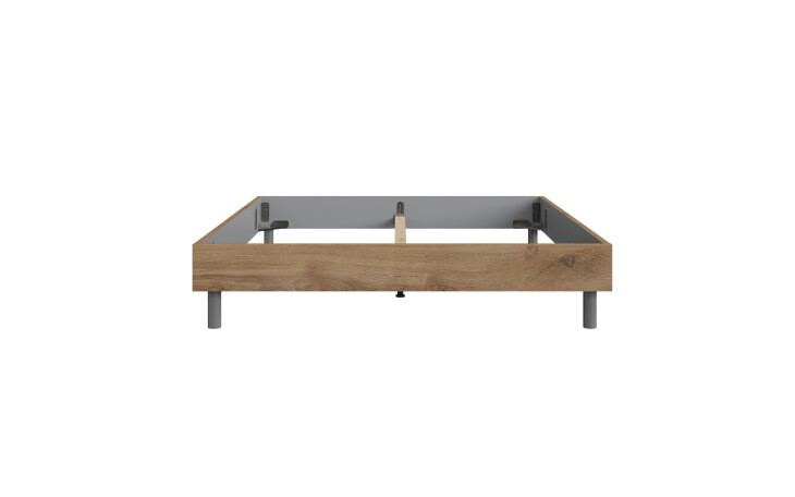 Bettgestell >Easy Beds< (BxHxT: 189x38x210 cm) in Plankeneiche