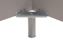 Bettgestell >Easy Beds< (BxHxT: 129x46x210 cm) in Eiche-Sägerau