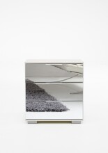 Nachtkommode >Easy Plus< (BxHxT: 52x58x38 cm) in weiß - 52x58x38cm (BxHxT)