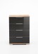 Nachtkommode >Easy Plus< (BxHxT: 52x74x38 cm) in Plankeneiche - 52x74x38 (BxHxT)