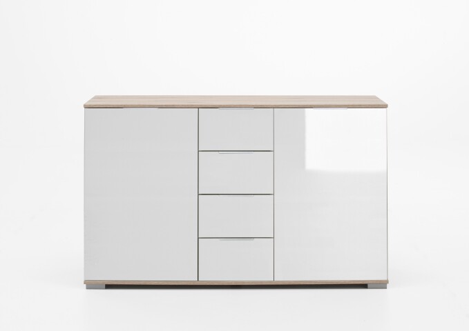 Kombikommode >Easy Plus< (BxHxT: 130x83x41 cm) in Eiche-Sägerau