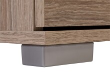 Schubkastenkommode >Easy Plus< (BxHxT: 130x83x41 cm) in Eiche-Sägerau