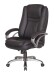 Chefsessel >BRUNO-XXL< (BxT: 71,5x70,5 cm) in schwarz - 71,5x70,5cm (BxT)