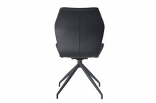 Stuhl >IMKE< (2er-Set) in schwarz - 52x90,5x62cm (BxHxT)