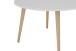 Couchtisch >LASSE< (BxHxT: 80x46x80 cm) in weiß - 80x46x80cm (BxHxT)