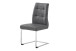 Esszimmerstuhl >MARLEN-XXL< (2er-Set) in grau aus Microfaser - 47x96x62 (BxHxT)