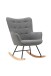 Schaukelstuhl >RICHIE< (BxHxT: 72x92x92 cm) in grau - 72x92x92 (BxHxT)