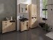 Spiegelschrank >WELLNESS< (BxHxT: 60x61x28 cm) in Eiche/Artisan