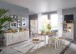 Sideboard >WZ-0133< (BxHxT: 209x82x42 cm) in weiß - 209x82x42 (BxHxT)