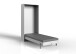 Klappbett >JUIST< (BxHxT: 102x213x43 cm) in WEISS - 102x213x43cm (BxHxT)