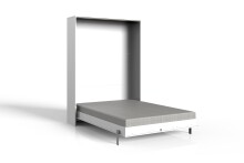 Klappbett >JUIST< (BxHxT: 152x213x43 cm) in WEISS - 152x213x43cm (BxHxT)