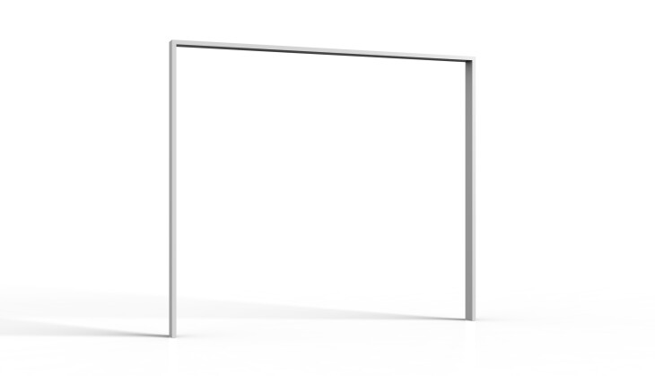 Passepartout >ERNIE< (BxHxT: 228x213x12 cm) in WEISS - 228x213x12cm (BxHxT)