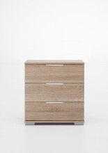 Nachtschrank >NADJA< (BxH: 52x58 cm) in EICHE SAEGERAU-NACHBILDUNG - 52x58 (BxH)