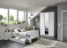 Bett >NADJA< (BxH: 108x85 cm) in WEISS - 108x85cm (BxH)