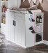 Unterschrank >BORKUM< (BxH: 35x91 cm) in WEISS - 35x91cm (BxH)