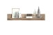 Wandboard >PORTUM< (BxHxT: 150x25x23,6 cm) in Dekor Flagstaff Eiche